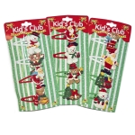 CHRISTMAS ONE-TOUCH CLIPS WITH NOVELTY 4PK