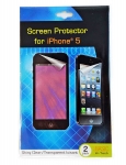 SCREEN PROTECTOR FOR IPHONE 5 SHINY CLEAR